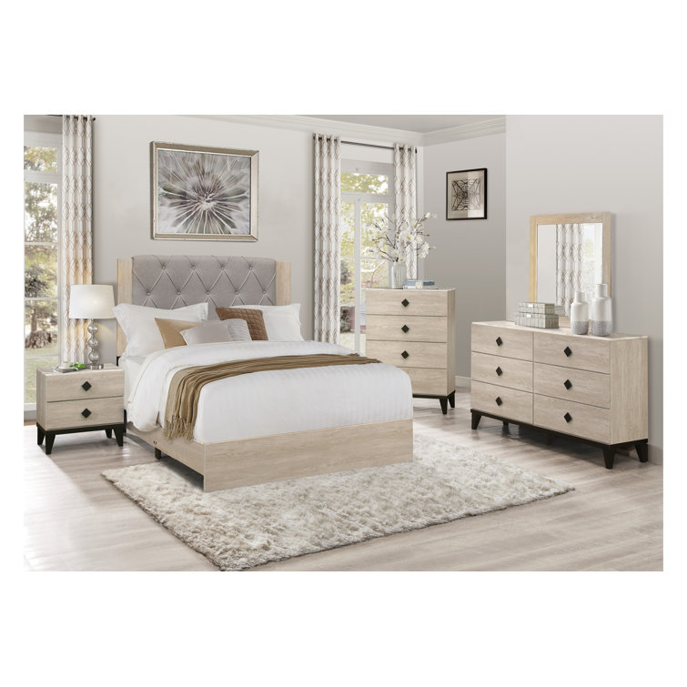 Latitude Run® Queen Platform 3 Piece Bedroom Set Wayfair